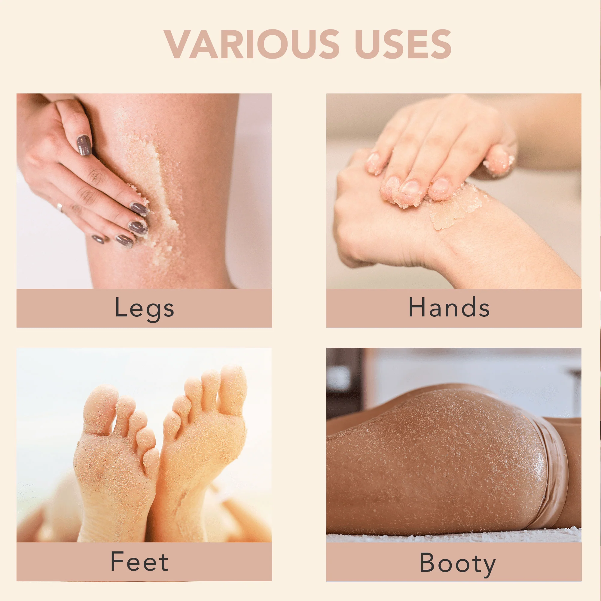 Body Scrub Vanilla Coconut - Image 5