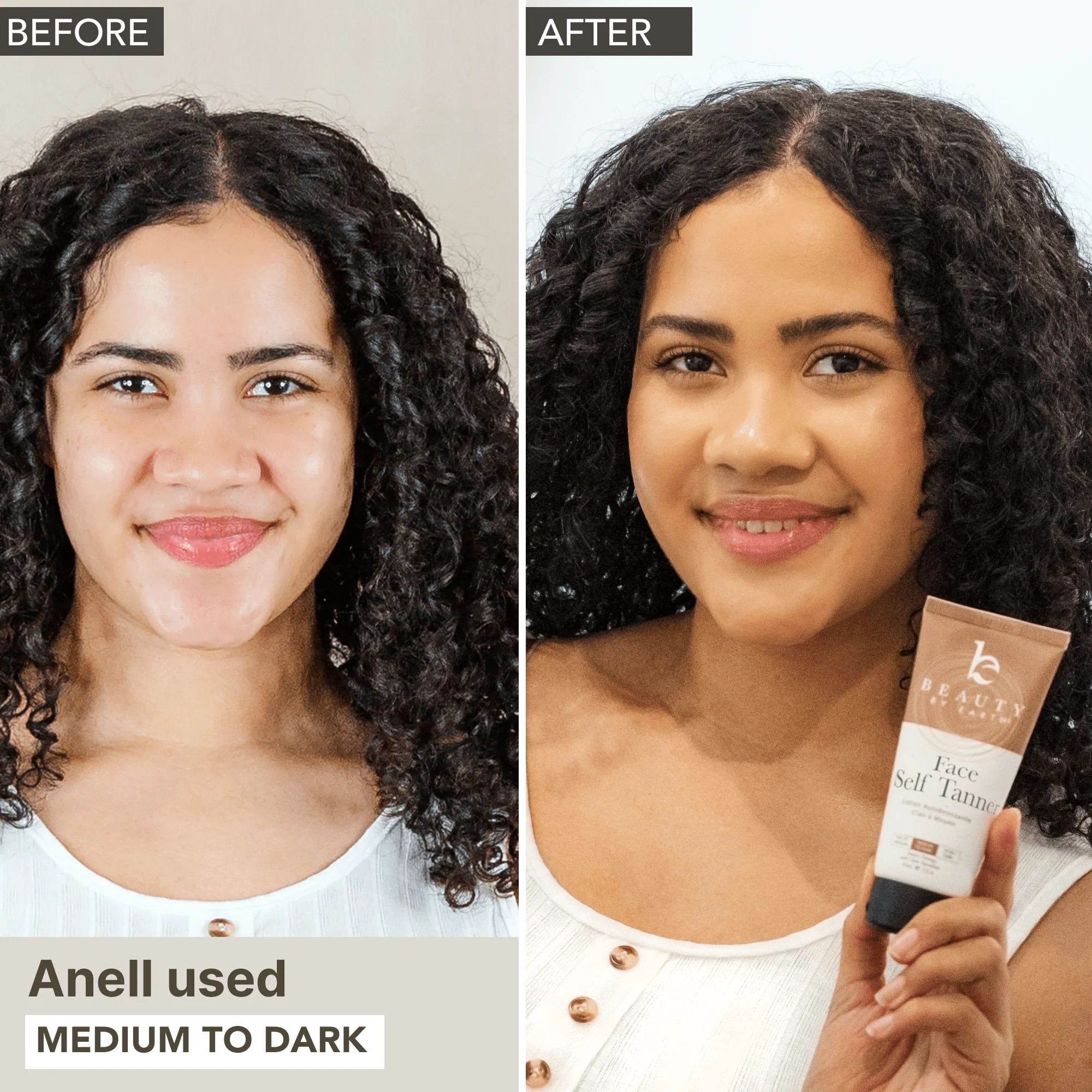 Face Self Tanner Lotion - Vegan Ingredients for Sensitive Skin - Image 6