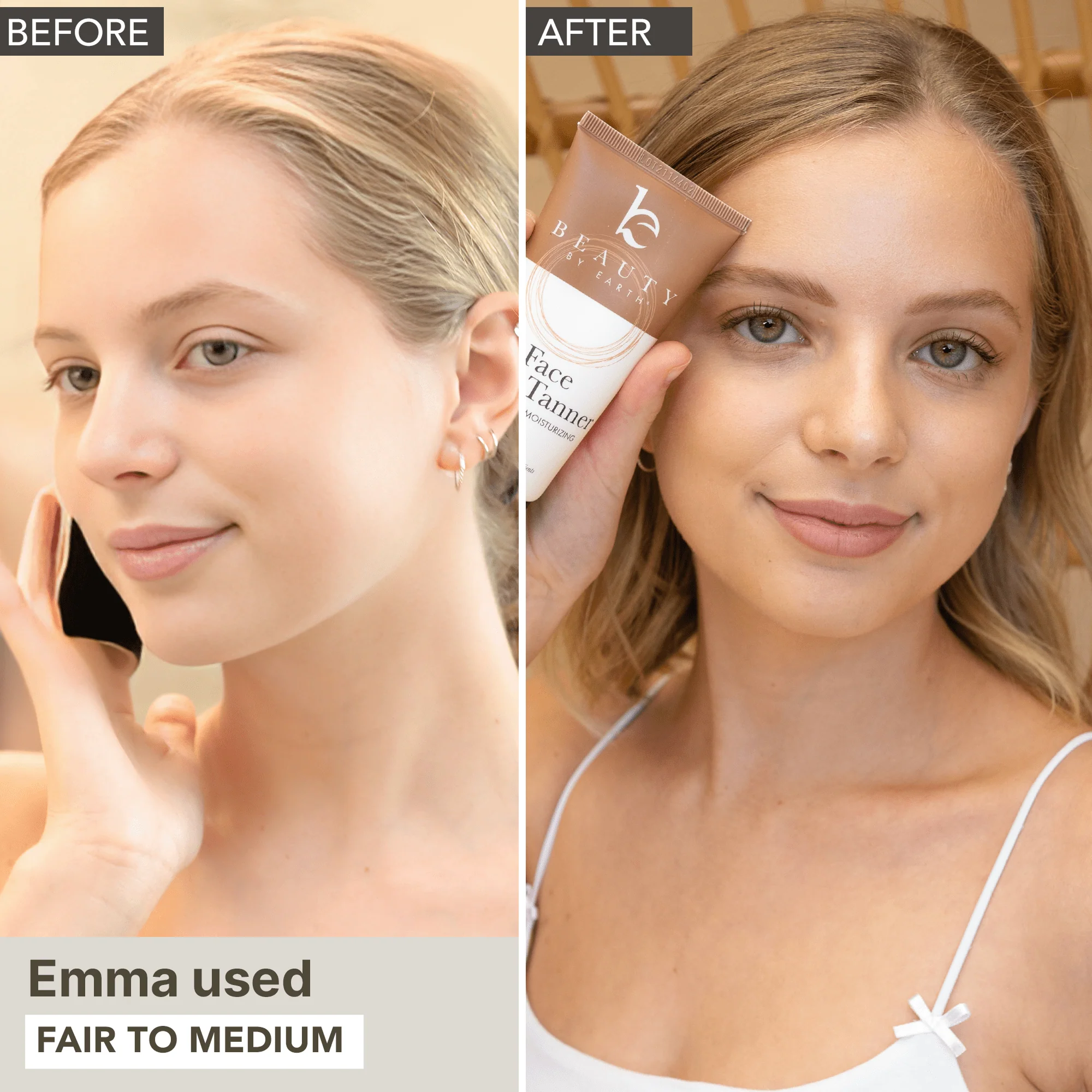 Face Self Tanner Lotion - Vegan Ingredients for Sensitive Skin - Image 7