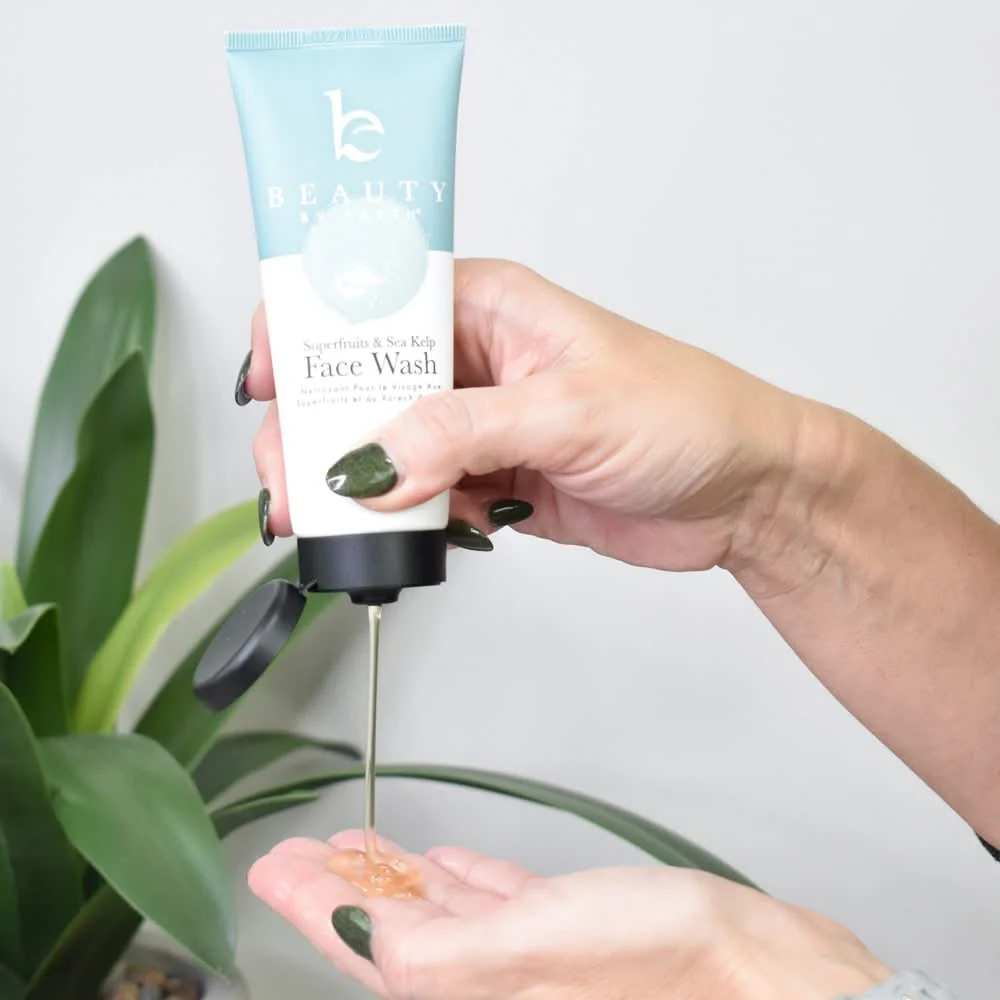 Face Wash Gel - with Super Fruits & Sea Kelp (Travel Size) - (FREE) - Image 3