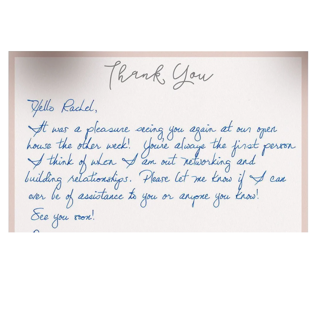 Handwritten note