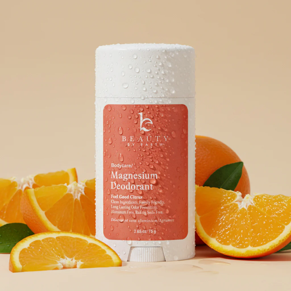 Magnesium Deodorants (Feel Good Citrus) - 2 Pack Set - Image 4