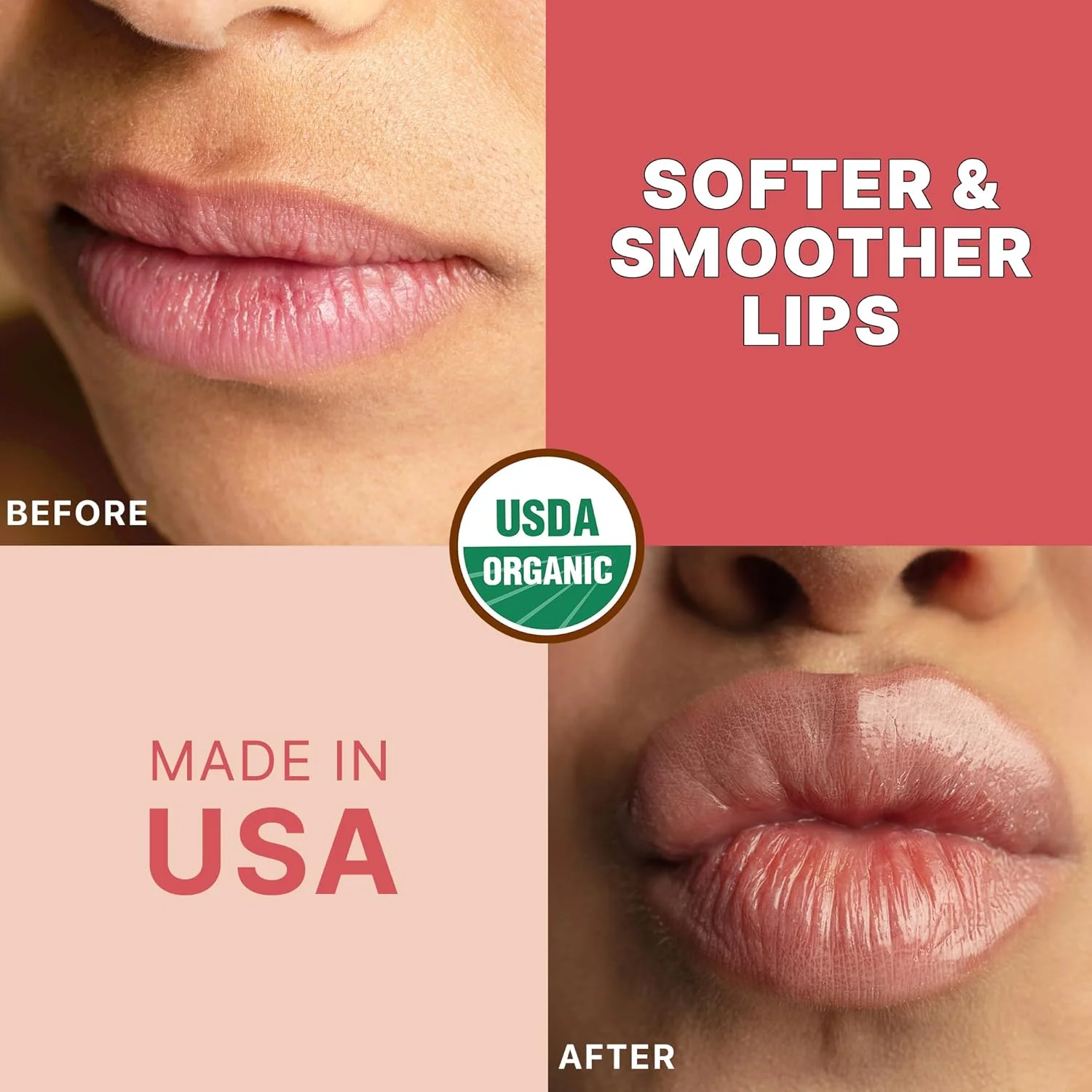 Organic Berry Lip Scrub - for Dry, Chapped Lips - Image 7