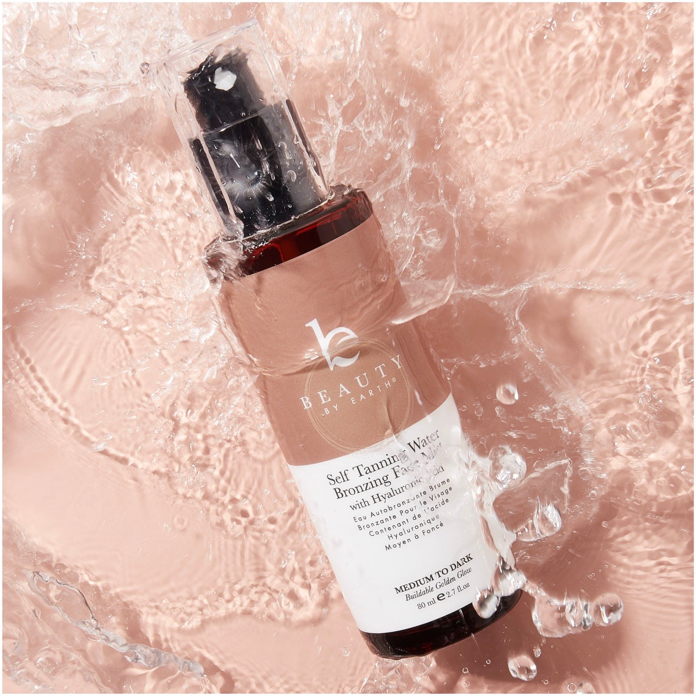 Self Tanning Water Bronzing Face Mist (Medium to Dark) - Image 4